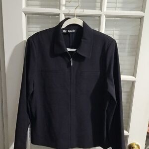 Rafaella Black Jacket. Sz 12. EUC